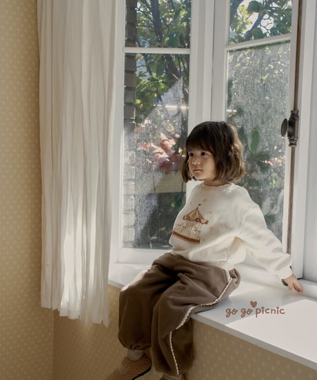 11[予約]go go picnic puppy pants
