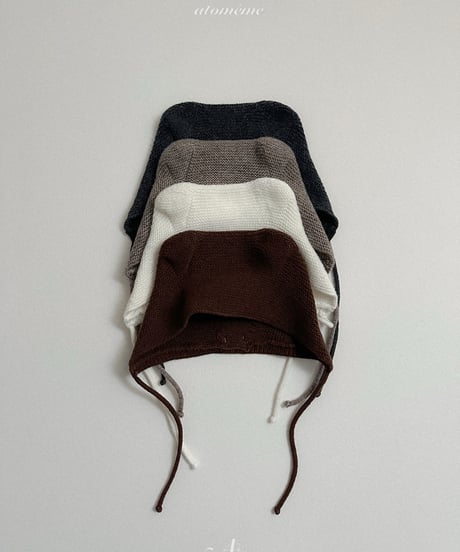 47[予約]atomeme bear bonnet