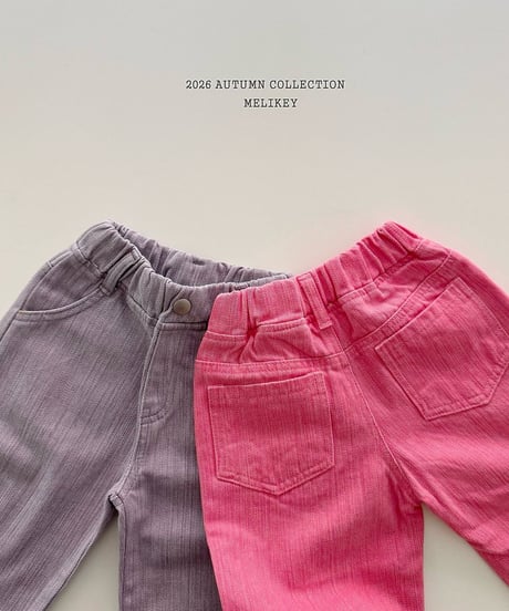 46[予約]melikey leme pig pants