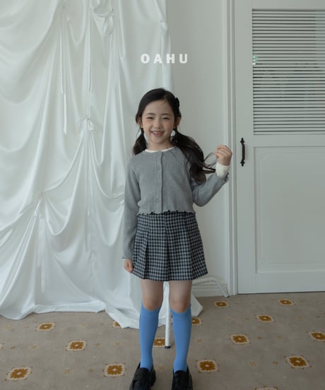 8[予約]oahu mini eyelet cardigan