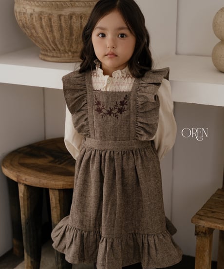 1[予約]OREN sollyeon suspender dress