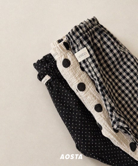 53[予約]Aosta signature pants