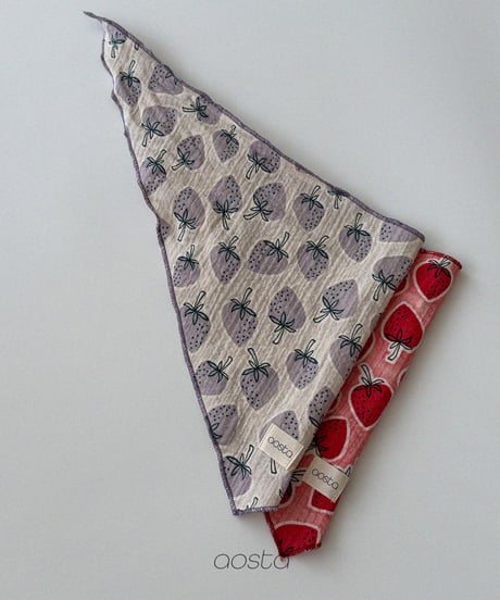 15[予約]Aosta strawberry scarf