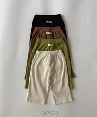 32[予約]Aosta butter pants