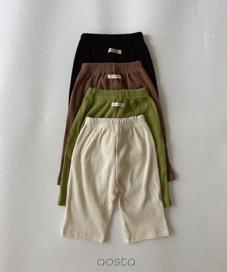 32[予約]Aosta butter pants