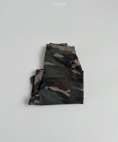 2[予約]digreen camo bermuda