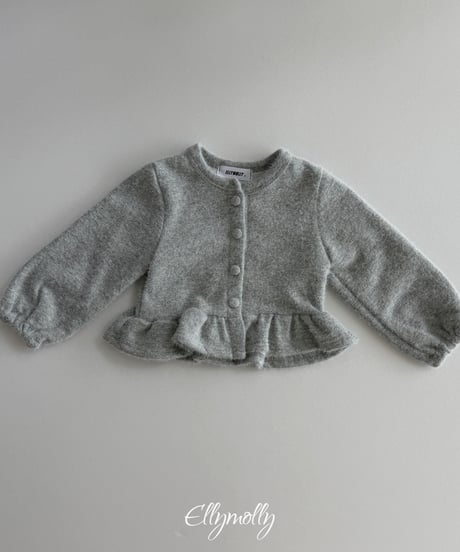 28[予約]ELLYMOLLY snowflake angol reel cardigan