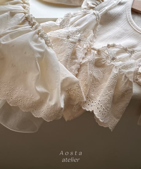 19[予約]Aosta lace skirt