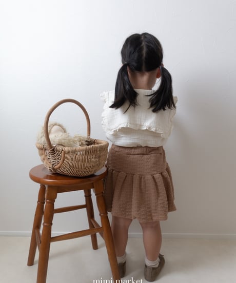 23[予約]mimi market knit balloon skirt