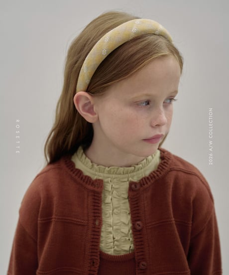 36[予約]ROSETTE maple hairband