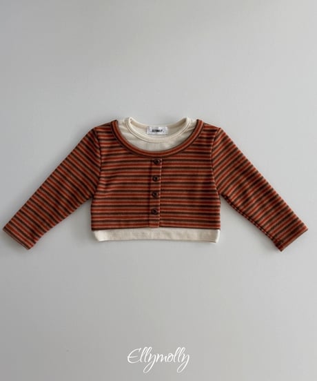 33[予約]ELLYMOLLY latte style top