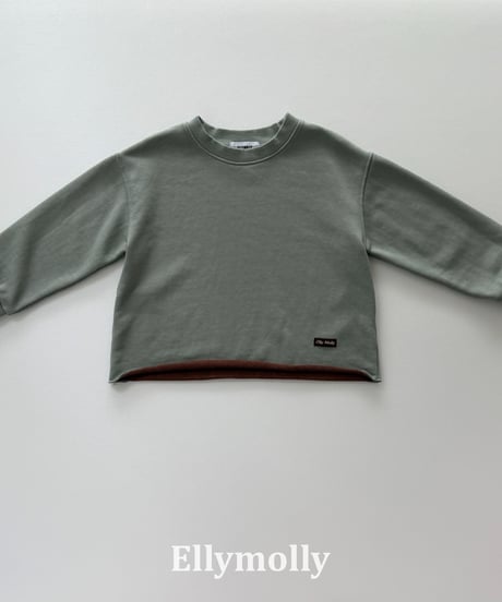 46[予約]ELLYMOLLY rough two tone dyed mtm