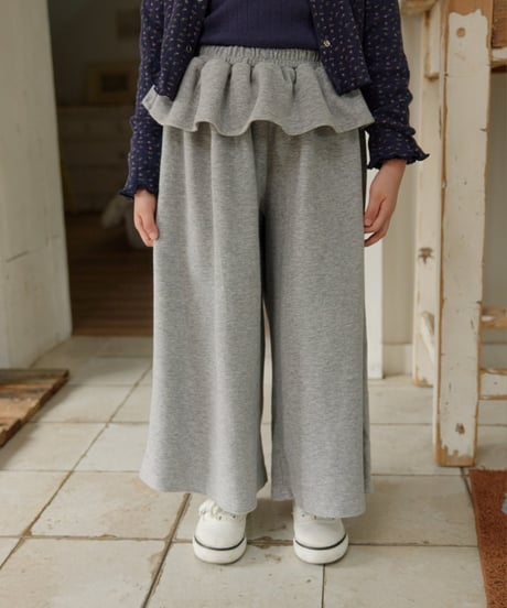 19[予約]mon Atelier ruffle pants