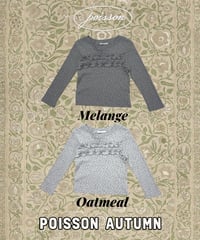 18[予約]poisson eyelet frill t-shirt