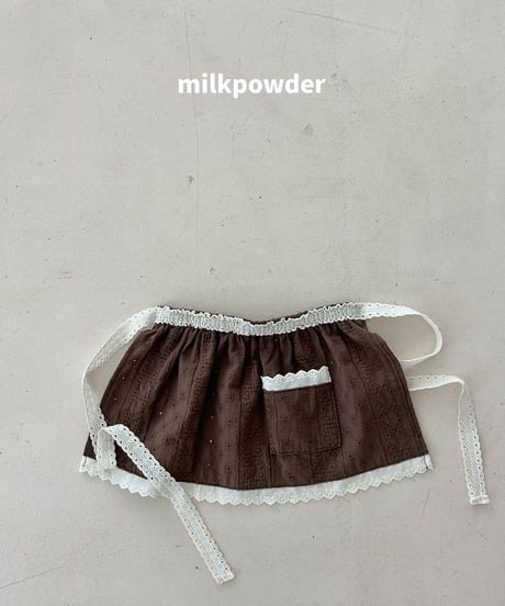 20[予約]milkpowder mimi apron