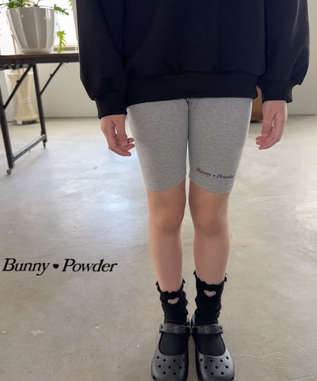 53[予約]bunny powder biker leggings