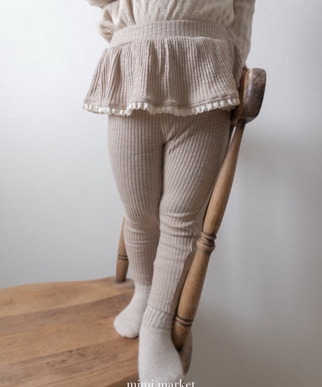 27[予約]mimi market tiered leggings