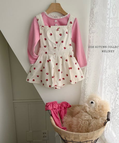 54[予約]melikey strawberry heart suspender