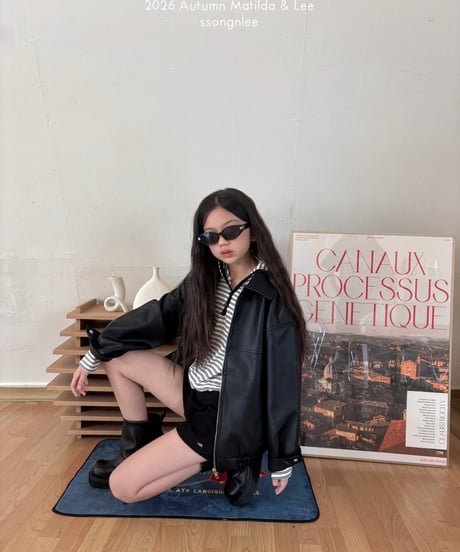 88[予約]matilda&lee leather blouson