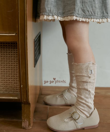 13[予約]go go picnic anna knee socks