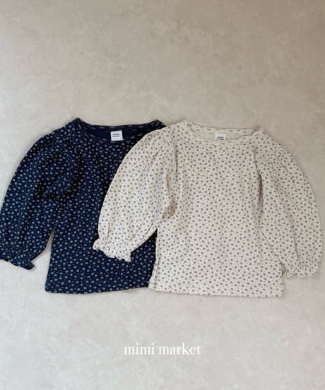 34[予約]mimi market pleated collar tee
