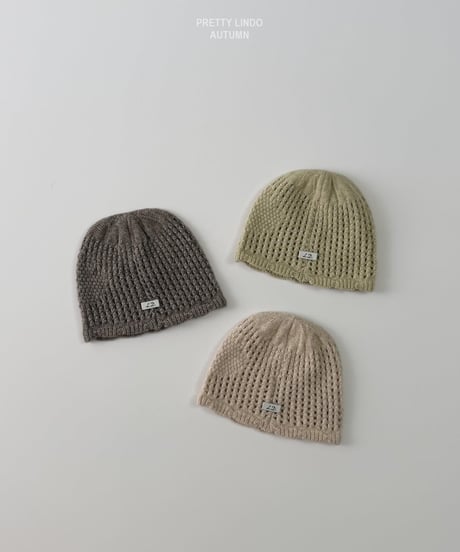 46[予約]LINDO knit beanie