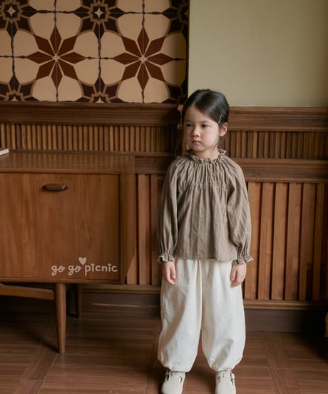 9[予約]go go picnic castella pants