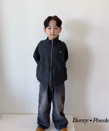 46[予約]bunny powder cortis denim pants