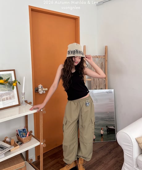 63[予約]matilda&lee cargo pocket pants