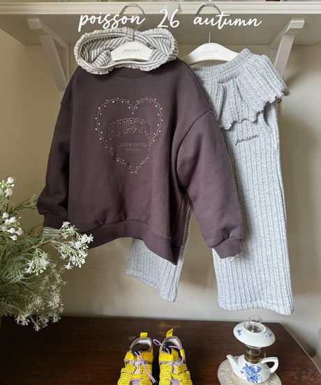 6[予約]poisson poisson embroidered mtm