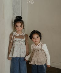 5[予約]OREN cecil eyelet t-shirt