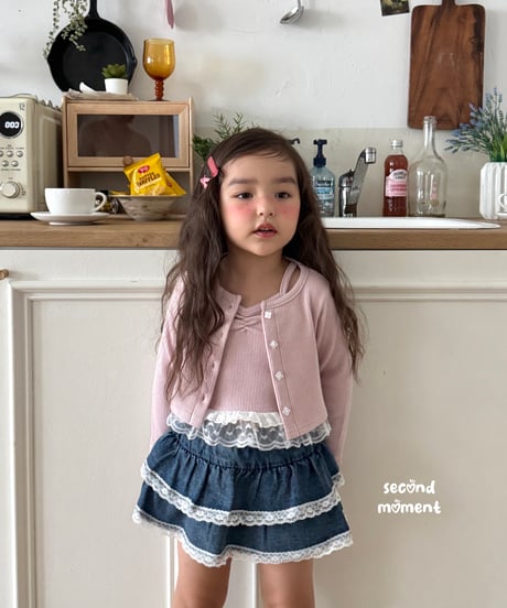 34[予約]second moment smoothie cardigan set