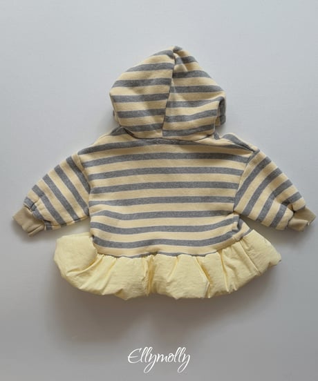 52[予約]ELLYMOLLY bubble mong hoodie mtm