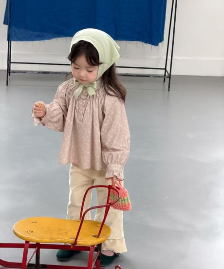 40[予約]aiai lori shirring blouse