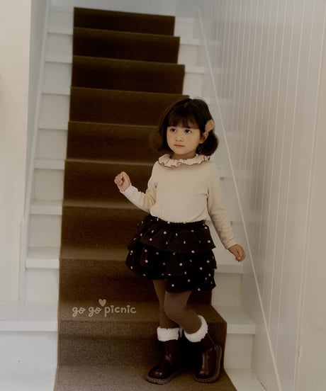 12[予約]go go picnic sweddy pants skirt