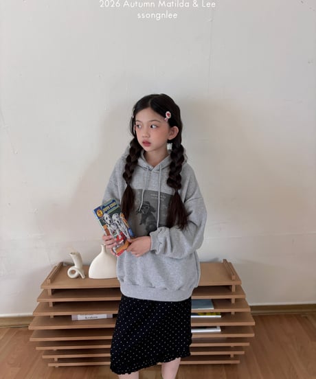 42[予約]matilda&lee jumping dog hoodie