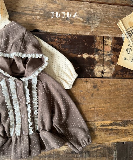 3[予約]jujua coco hooded jacket
