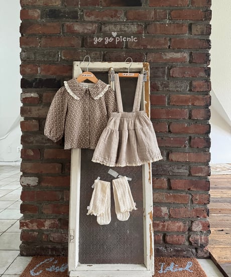 3[予約]go go picnic anny blouse