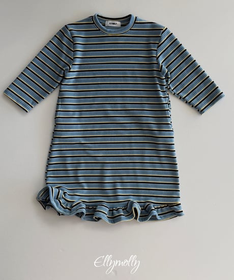 46[予約]ELLYMOLLY fleece long dress