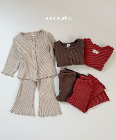 28[予約]mimi market rib play leggigs