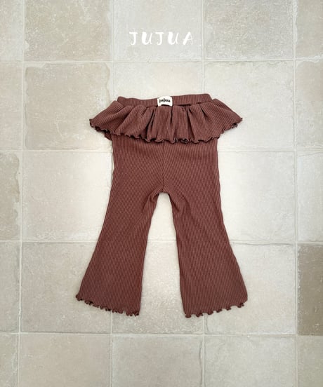17[予約]jujua frill flared pants