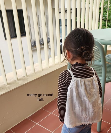 7[予約]merry go round fall garden bustier
