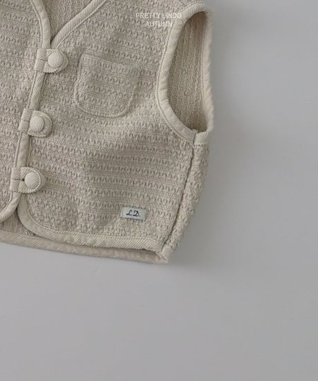 42[予約]LINDO waving vest
