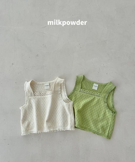 3[予約]milkpowder yeondu vest