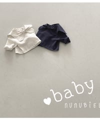 17[予約]nunubiel bebe tie blouse