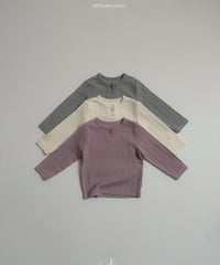 2[予約]atomeme rene eyelet t-shirt
