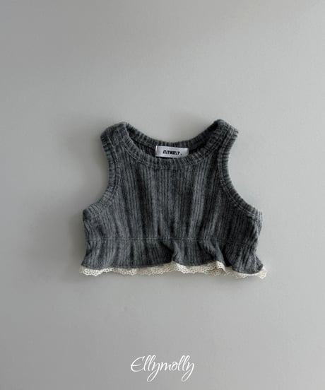 31[予約]ELLYMOLLY mongi frill sleeveless