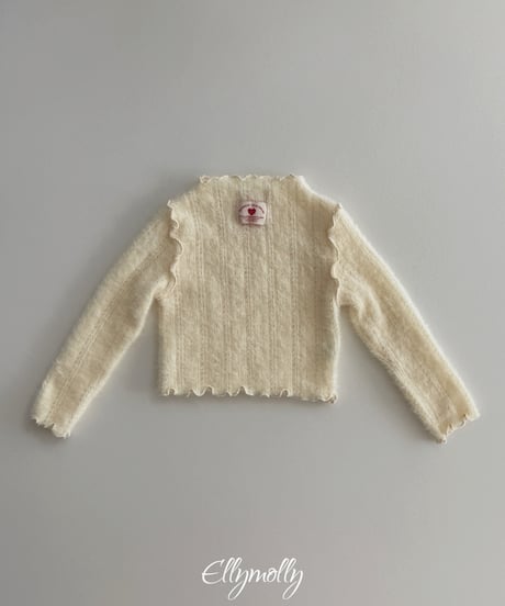 48[予約]ELLYMOLLY meringue day day knit