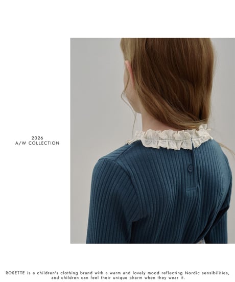 3[予約]ROSETTE dora lace t(＋junior)