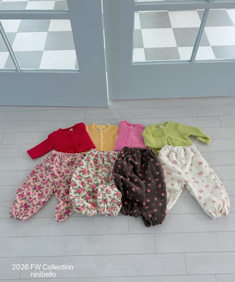 15[予約]ninibello halmi gojengi pants(12m-2XL)